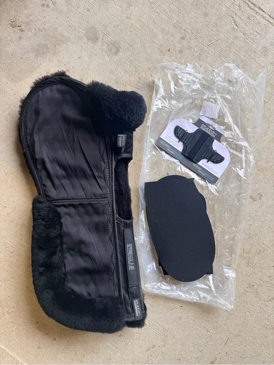 Stubben Other - Stubben Streamline Adjuster Lambswool Jumping Half Pad - Large